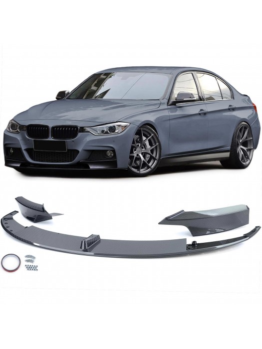 Přední spoiler BMW 3 F30/F31 (pro M-nárazník) - vzhled carbon